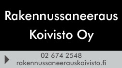 Rakennussaneeraus Koivisto Oy logo